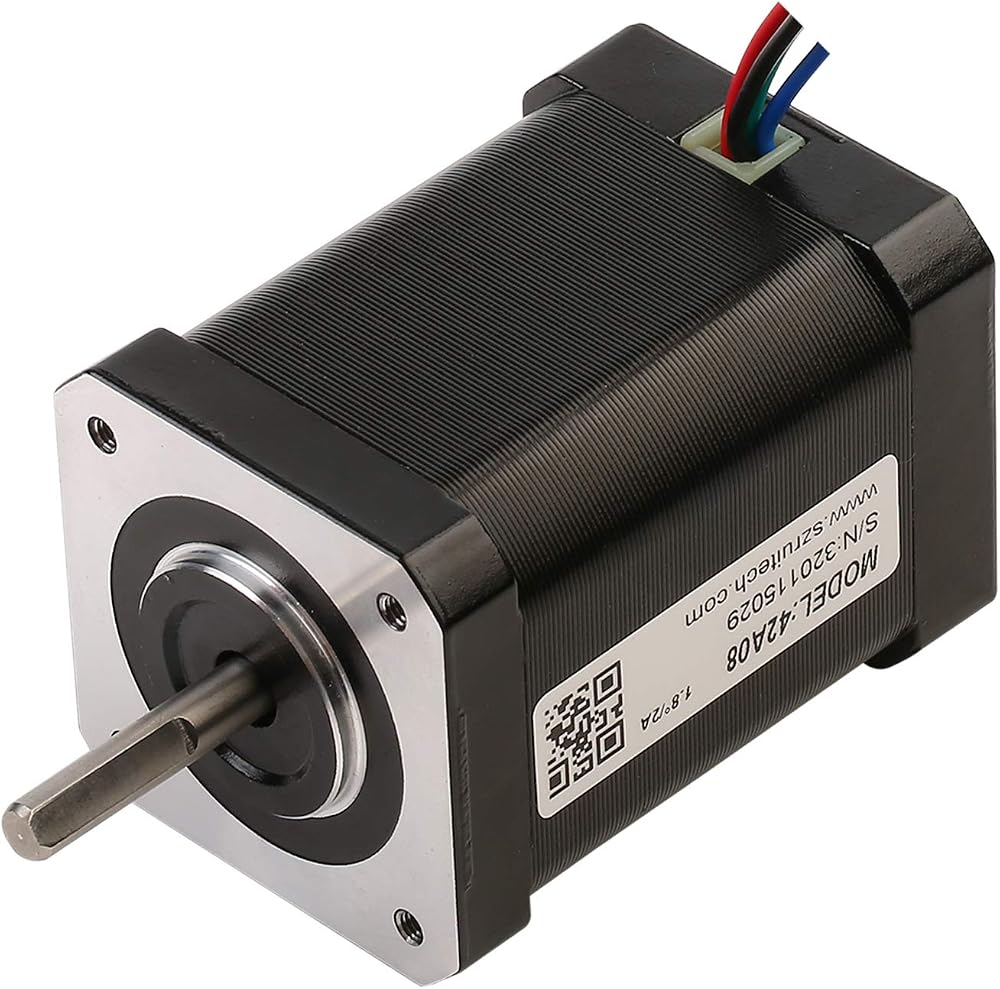 Nema 17 Stepper Motor 0.68Nm 1.8Deg 4-Wire 3D Printer CNC Automation