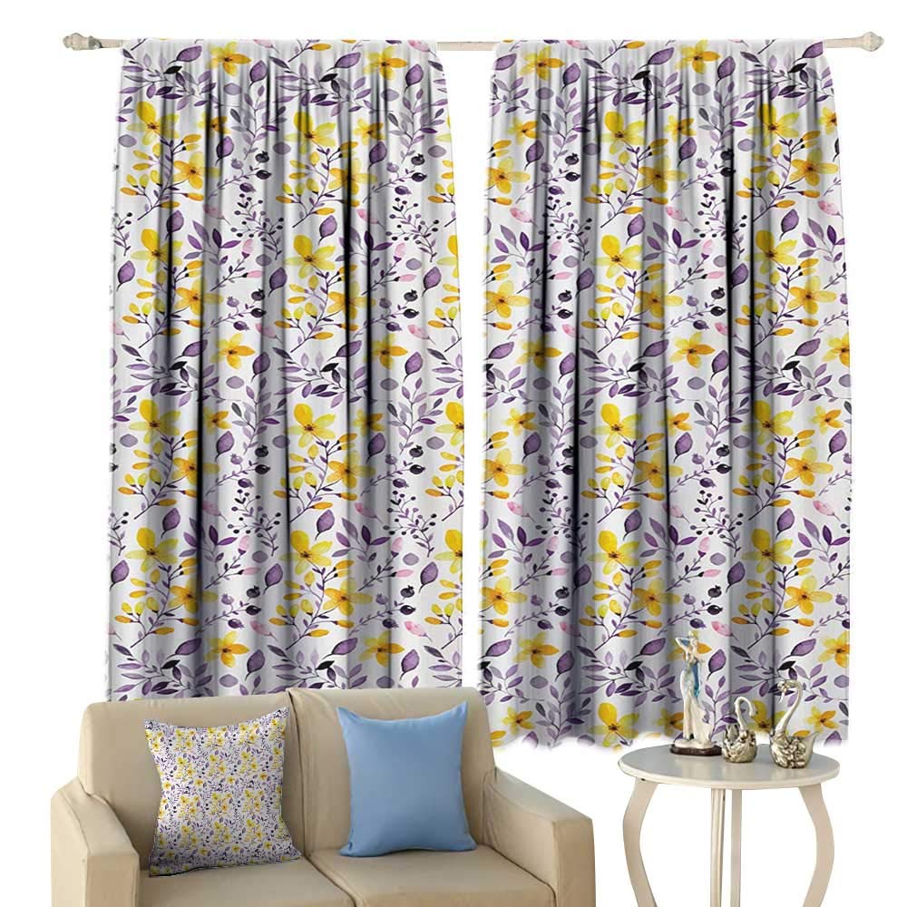 Amazon Com Winfreydecor Light Luxury High End Curtains Watercolor