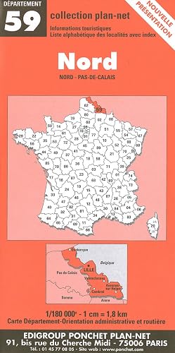 Download Carte routière : Nord PDF