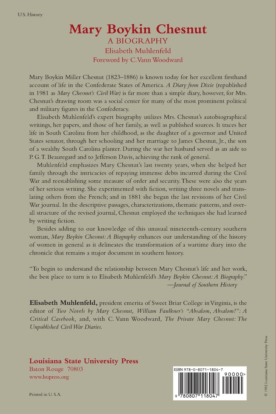 Supported South's Stand on States' Rights