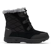 Columbia Women's Ice Maiden Shorty Snow Boots | Fully Waterproof, Insulated Warmth, Lightweight , Wide Fit Available