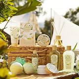 GREEN CANYON SPA Jasmine Bath Gift Set for Women - 12pc Shower Gel, Lotion, view 4