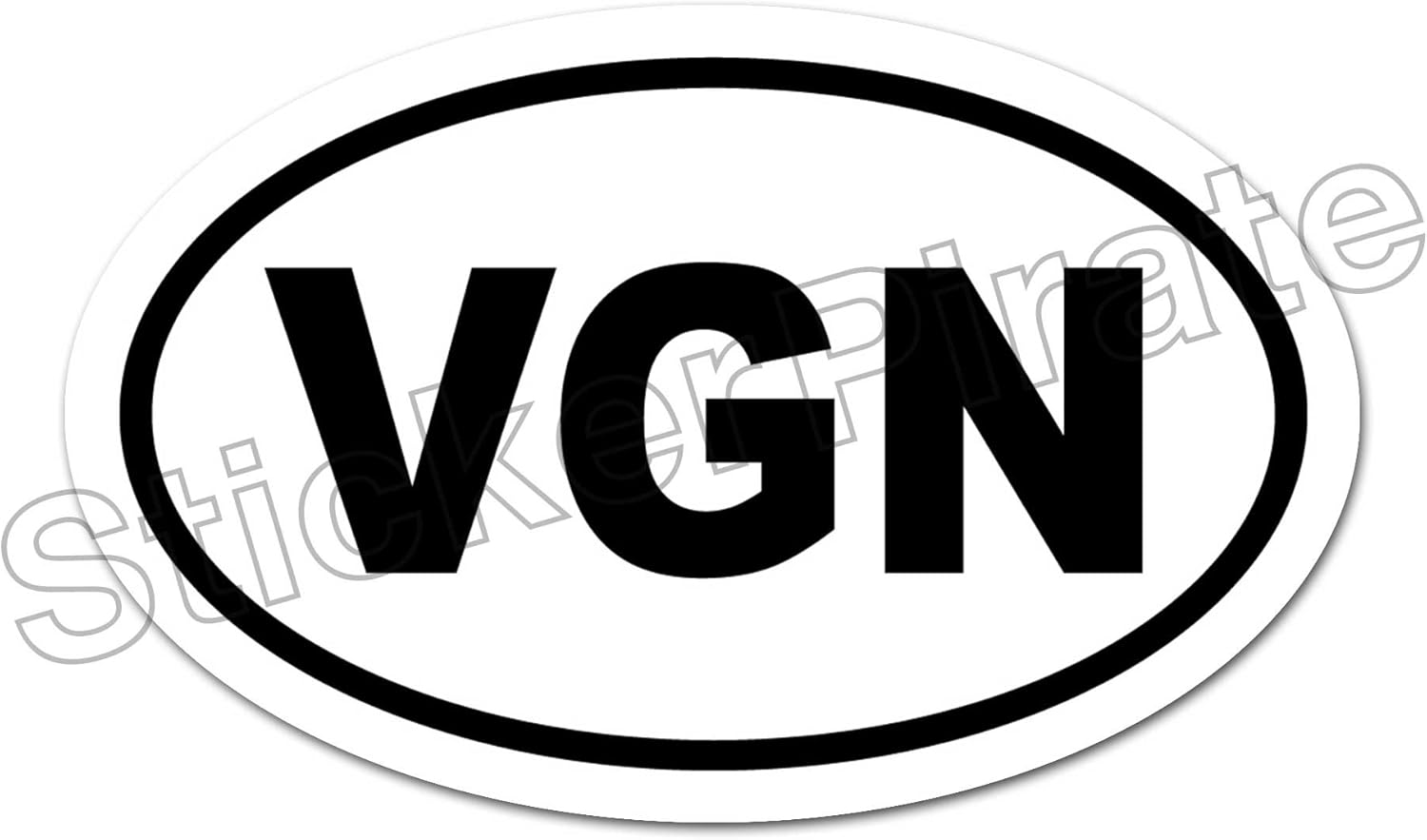 Amazon Com Oval Car Magnet Vgn Magnetic Bumper Sticker Automotive
