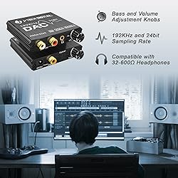 Digital to Analog Audio Converter with Headphone