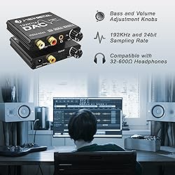 Digital to Analog Audio Converter with Headphone