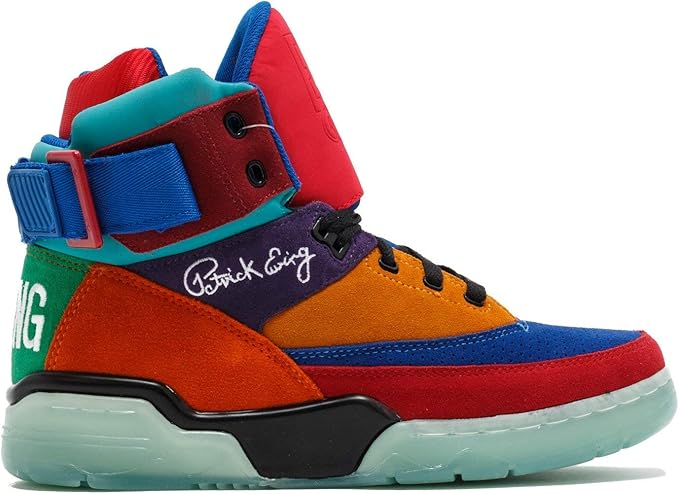 patrick ewing multicolor shoes