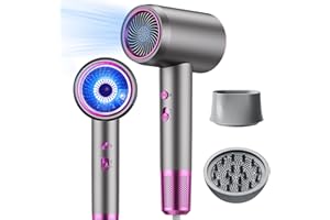 REZITHGER Birthday Gifts for Women- Hair Dryer, Lightning Deals of Today Prime, Gifts for Women/Men/Dad, High Speed ​​Hair Dryer with Diffuser and Nozzle, Fast Drying, Lightweight