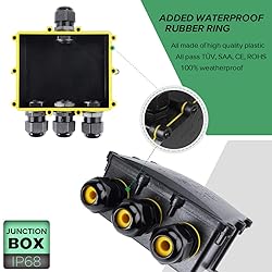 4 Way Electrical Junction Box, La Vane IP68