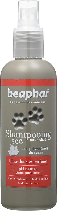 Beaphar Shampooing Sec Pour Chat Empreinte Amazon De Haustier