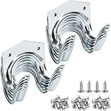 GOYADA 24 Pcs Metal Tool Hooks Heavy Duty U Shaped Wall Mount Organization view 1