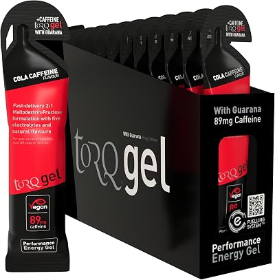 TORQ Torq Cola Energy Gel with Guarana 15 x 30g Pack