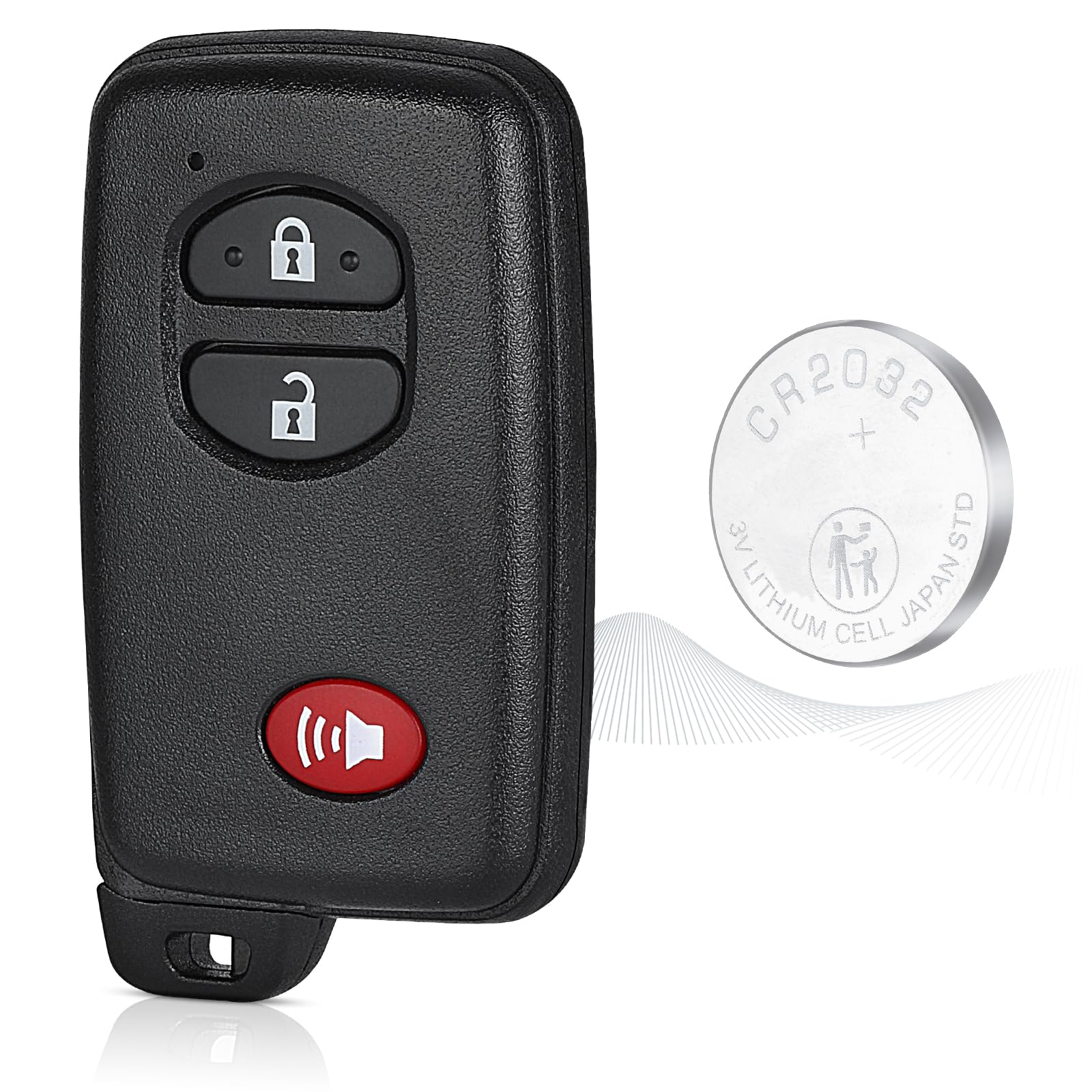 Photo 1 of Beefunny Remote Key Fob for Toyota 4Runner 2010-2019 for Toyota Prius C/V 2010-2016 for Toyota Venza 2009-2016 Smart Toyota Key Fob FCC ID:HYQ14ACX P/N:271451-5290