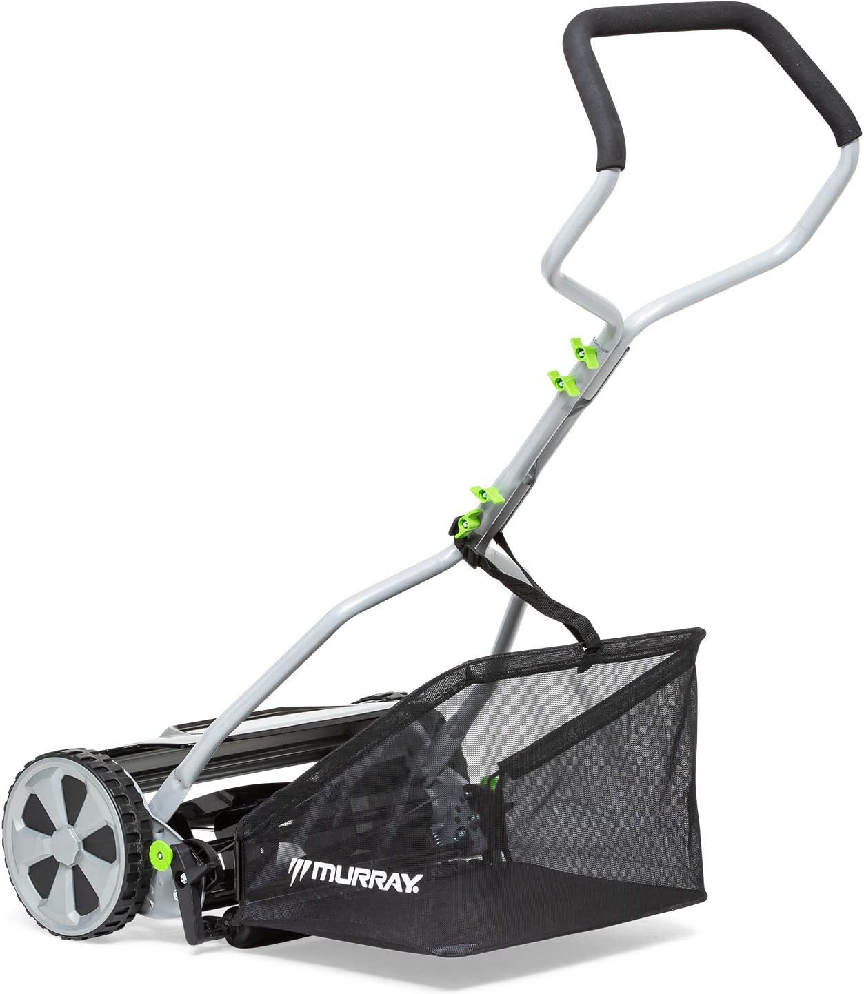 Murray HM400 Hand Push Cylinder Mower, 40 cm (16 Inch) 20 Litre Collection Bag BigaMart