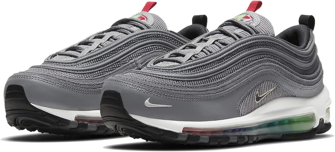 Amazon ナイキ エア マックス 97 Eoi W Air Max 97 Eoi ライトグラファイト ブラック ペルシアンバイオレット オブシディアン Dd1499 001 日本国内正規品 Nike ナイキ スニーカー