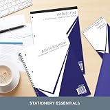 nu: A4 Casebound Manuscript Notebook 96 Sheets Blue Office Range view 5