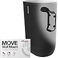 Move Speaker Wall Mount Bracket, Weatherproof, Compatible with Sonos Move Version 1 & 2, Including Mounting Accessories, Black