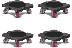 ONEON Add-on 4Pack Connectable Dolly Furniture Movers with 360° Rotating Wheels