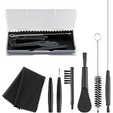 Hearing Aid Cleaning Kit for Oticon/Phonak/Starkey, Pocket Size Tools | Hearing Aid Amplifier Cleaner Case, Cleaning Brushes Kit Accessories for Earbuds, Headphones, In Ear Monitor