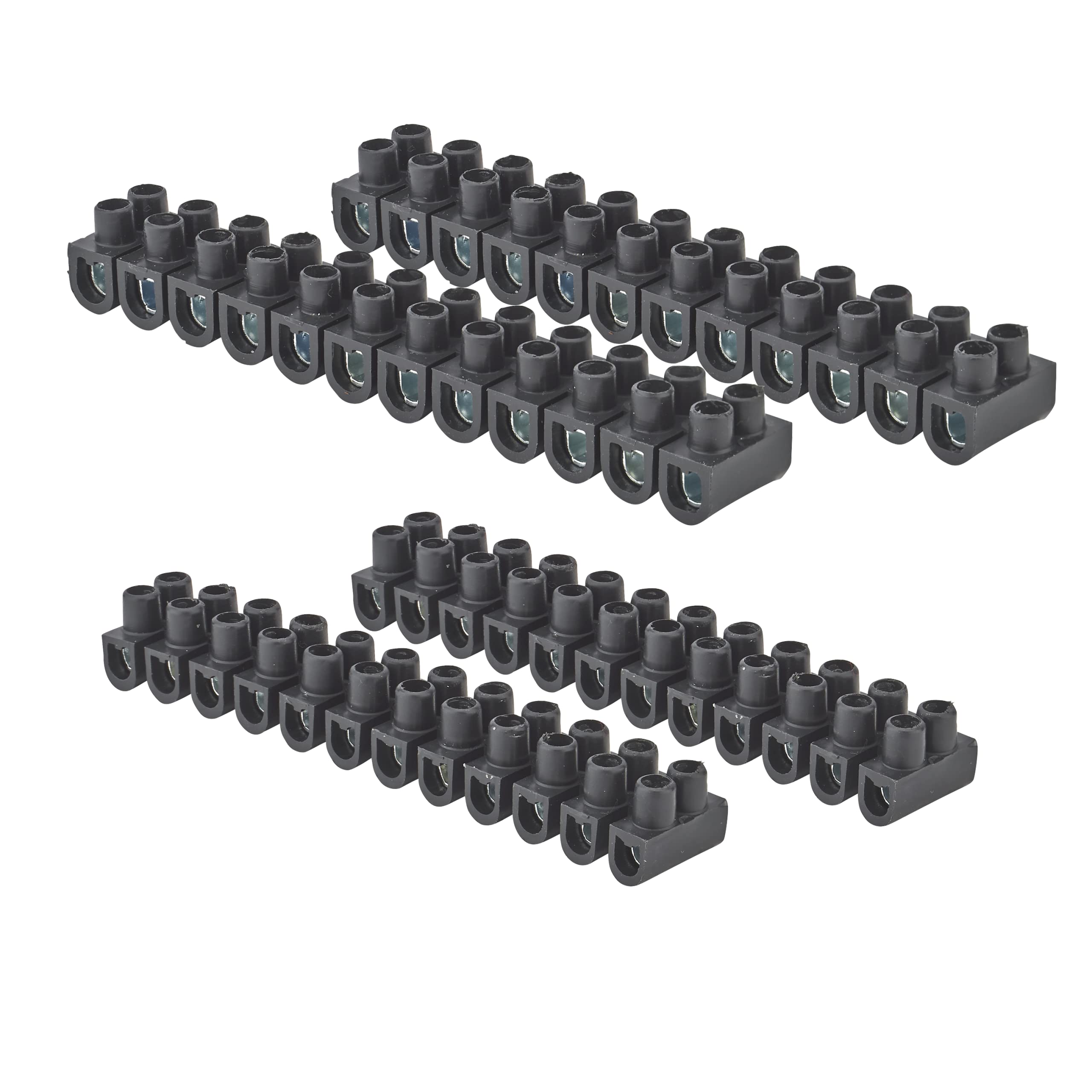 Debflex 704751 Connection Bars 12 Black Plates 2X2X2.5 + 2X6 (4 pieces)
