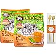 Old Town Coffee Combination Set - Malaysia Old Town Milk Tea, Instant 3 in 1 White Milk Tea 12 Sticks x 35g (2 Packs)