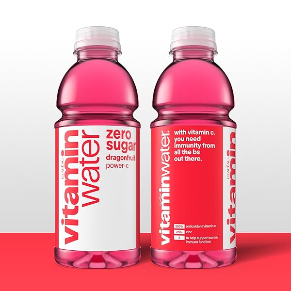 VITAMINWATER ZERO POWER-C, 20 FL OZ