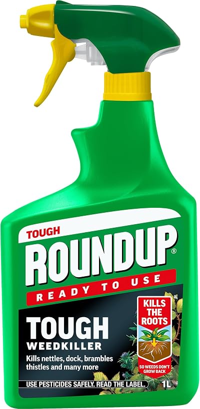 Roundup Tough Weedkiller Ready to Use 1 Litre Spray