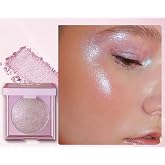 MAEPEOR Face Highlighter Palette 8 Colors Shimmer Glitter Pearl Highlighter Powder Sparkly Diamond Highlighting Palette for Face Cheek (02 Gilt Purple)