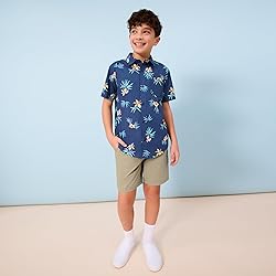 Quiksilver Boys' Apero Classic Woven Short Sleeve