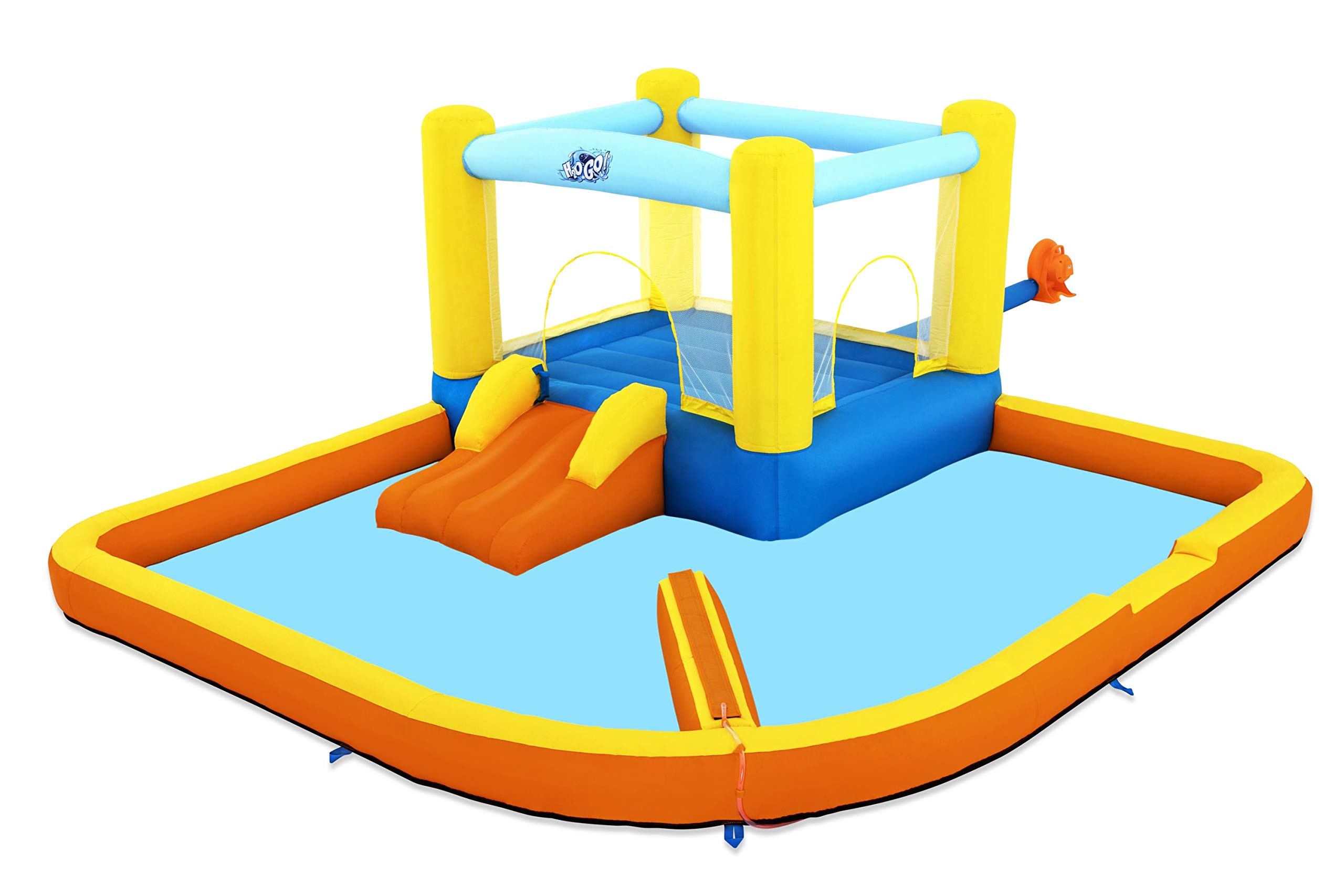 Bestway H2Ogo! 11'11" X 11'2" X 5'/3.65M X 3.40M X 1.52M Beach Bounce Water Park