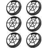Kaulolado NEN110A/NEN110B/NEN110D Vacuum Filter for Eureka, Compatible with Eureka WhirlWind Bagless Canister Vacuum Cleaner, 6 Pack Inlet Frame and Sponge Filter