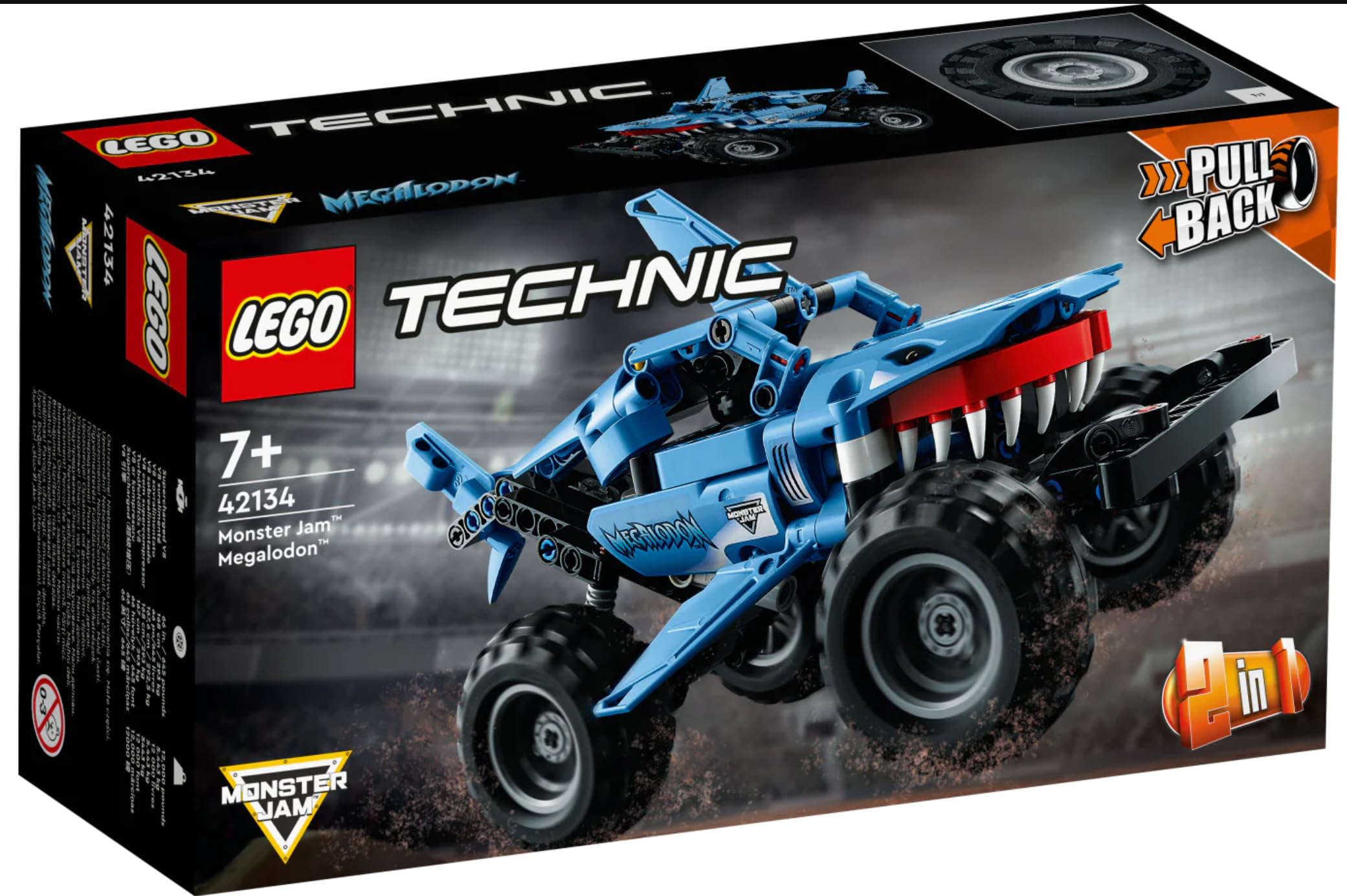LEGO Technic 42134 Monster Jam Megalodon 7+ (260 Pieces)