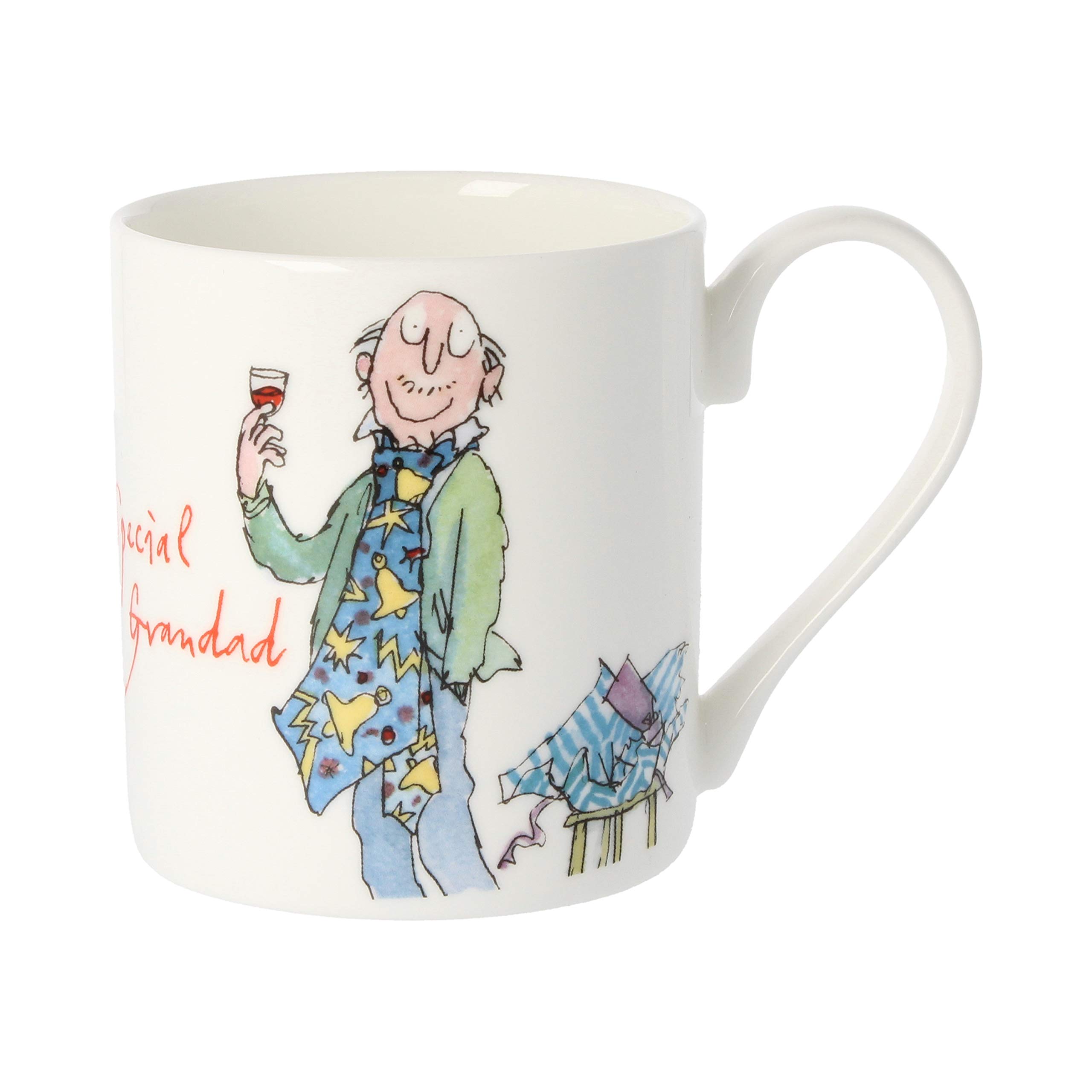Quentin Blake Special Grandad Bone China Mug QQB36