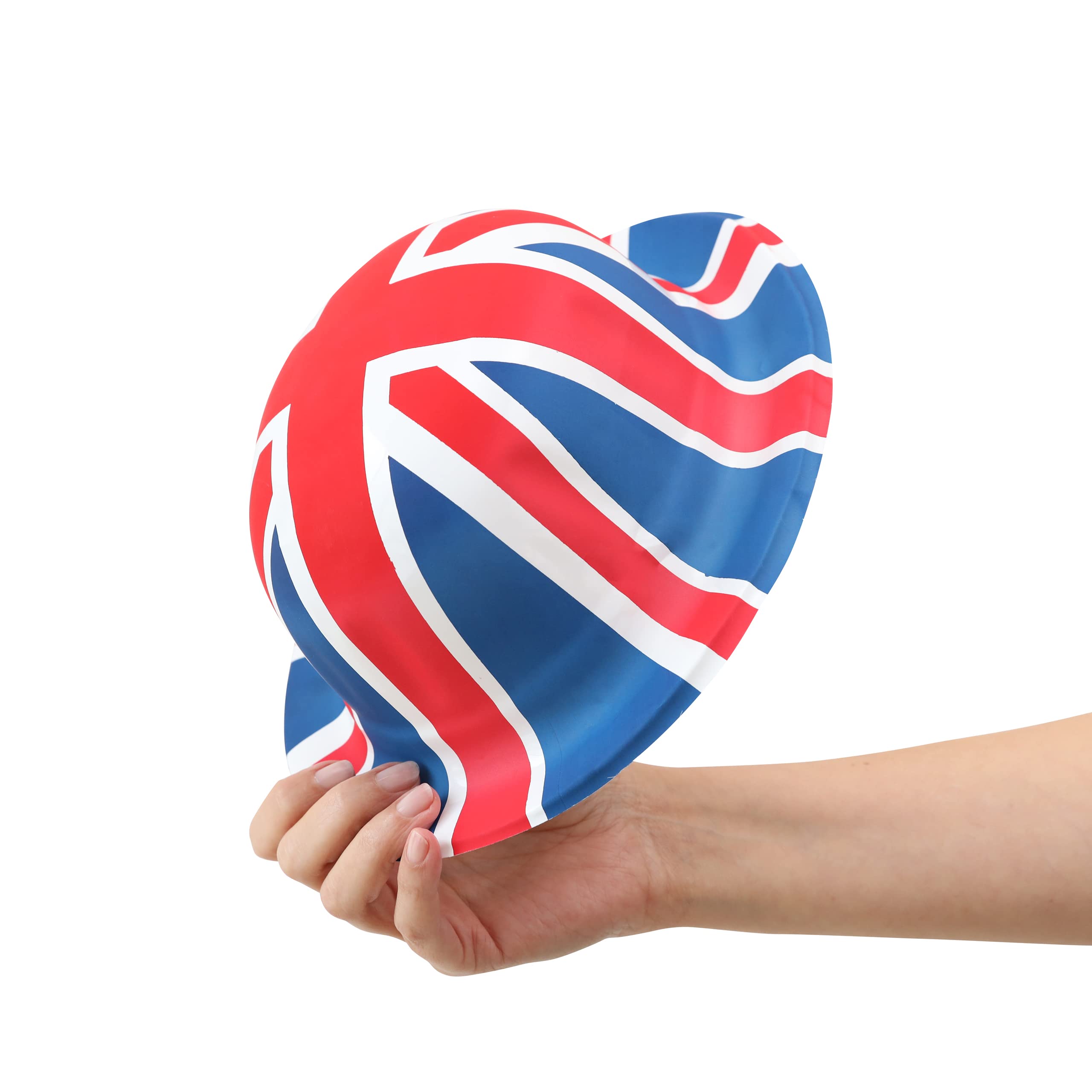 evelay Adult Union Jack Bowler Hats Wholesale Fancy Dress Up VE day 80th anniversary decorations (pack of 12)