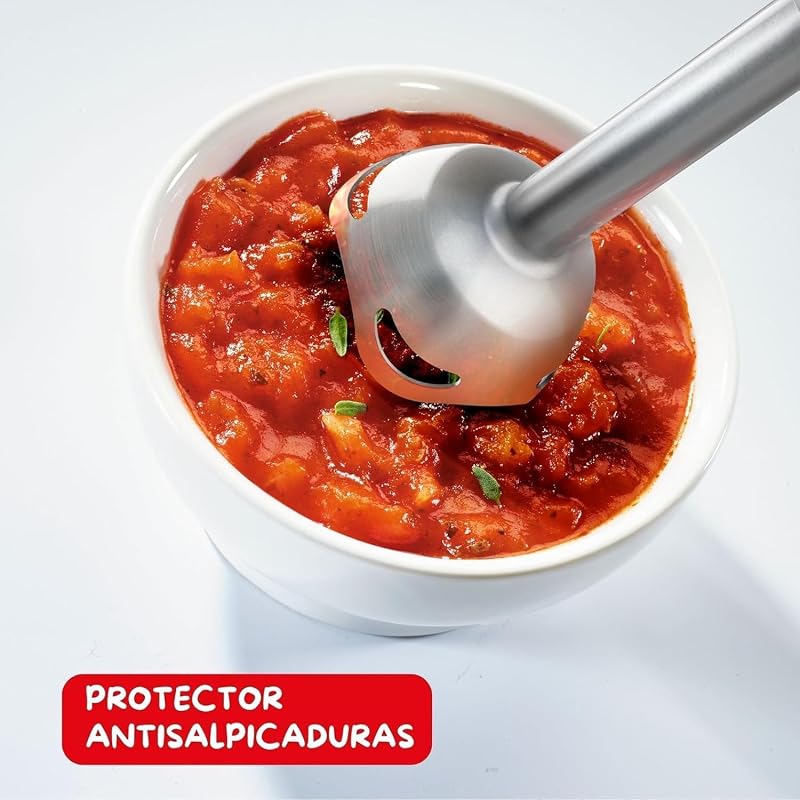 QuickChef, Batidora Mano 1000W 10 Velocidades Turbo Picadora