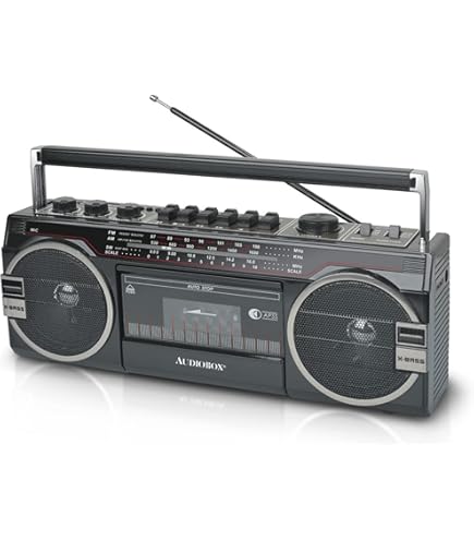 RADIOジャック Amazon.com: Jaras® JJ-2618 Limited Edition Portable Boombox