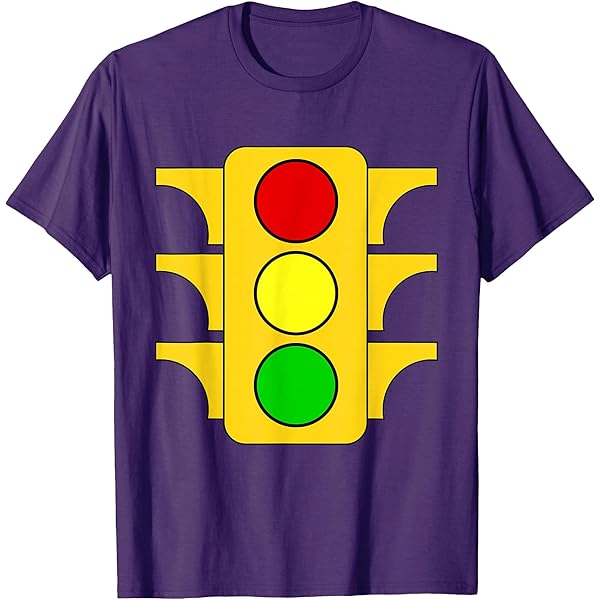 Amazon.com: Traffic Light Shirt Adult Kids Traffic Light Costume T