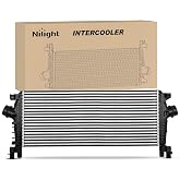 Nilight Intercooler Compatible with Buick Verano 2013-2016 Chevrolet Cruze | 2011-2015 L4 1.4L Aluminum Turbo Intercooler Charge Air Inter Cooler Replace 13311080, 13330387, 1302148