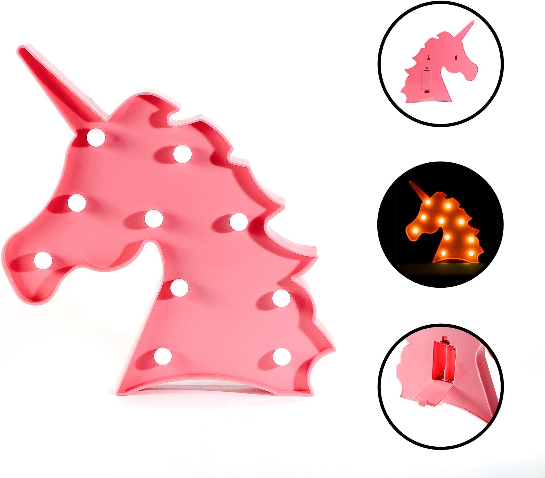 Unicorn Night Lamp for Girls Bedroom - The Perfect Gift for Unicorn Lovers