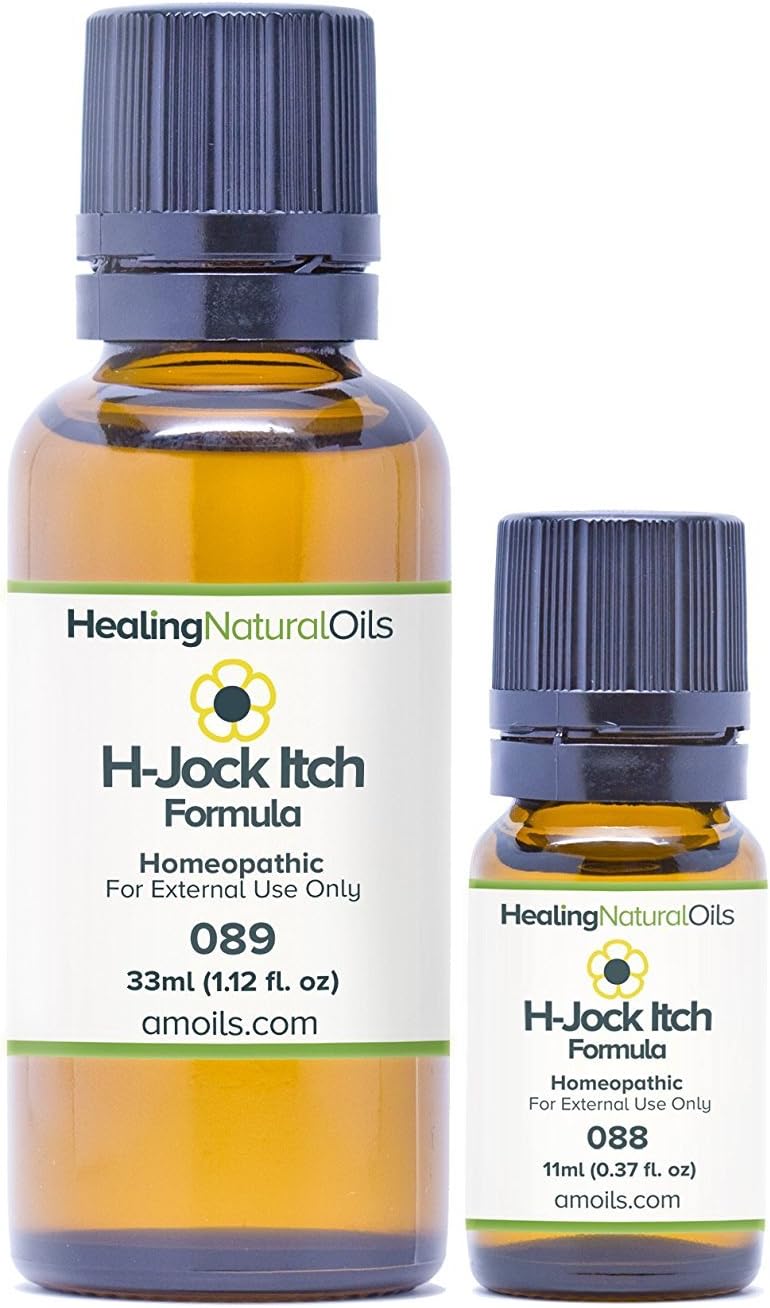 #1 Jock Itch Treatment Alternative - H-Jock Itch Formula - Jock Itch Relief (Tinea Curis) - 90 Day Guarantee - All Natural Product (11ml): Health & Personal Care