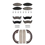 Transit Auto Front Rear Ceramic Brake Pads And