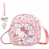 Cute Mini Crossbody Purse, Leather Messenger Shoulder Bag, Cartoon Design, A-g-e-s 3-6, 2Pcs - Christmas Gifts