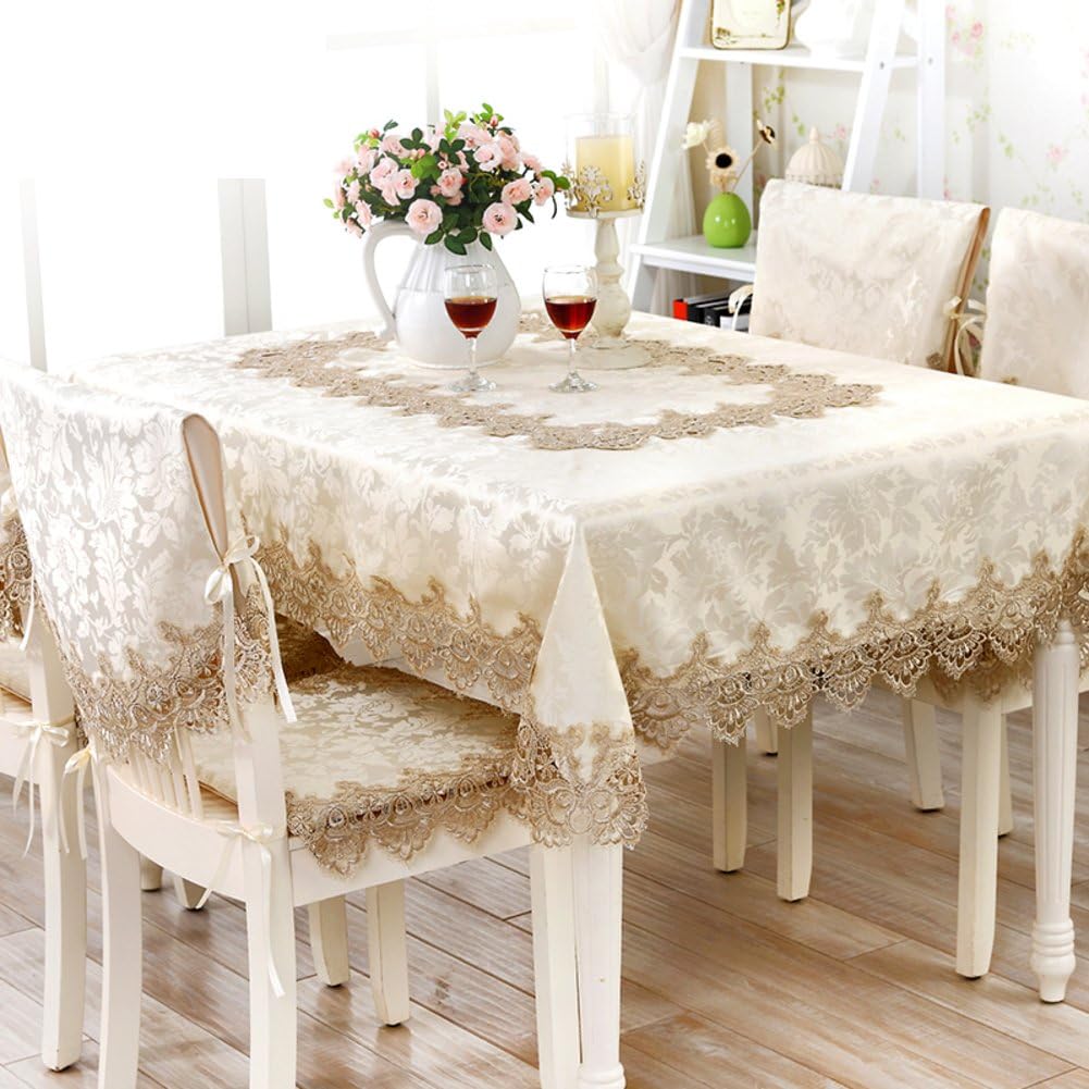 TRE European style table-cloth/ cloth table cloth/ garden tablecloth/ lace table runner/Tablecloths chair covers set-A 110x110cm(43x43inch)