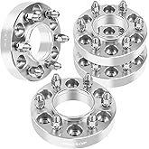HHCSOP 6x135 Wheel Spacers for 2015-2023 Ford F150 1.25 inch (38mm) M14x2.0 Studs 87.1mm Hub Bore 6 Lug Forged Spacer for F-150 Expedition Lincoln Mark LT Navigator 1.25" Wheel Adapters, 4PCS