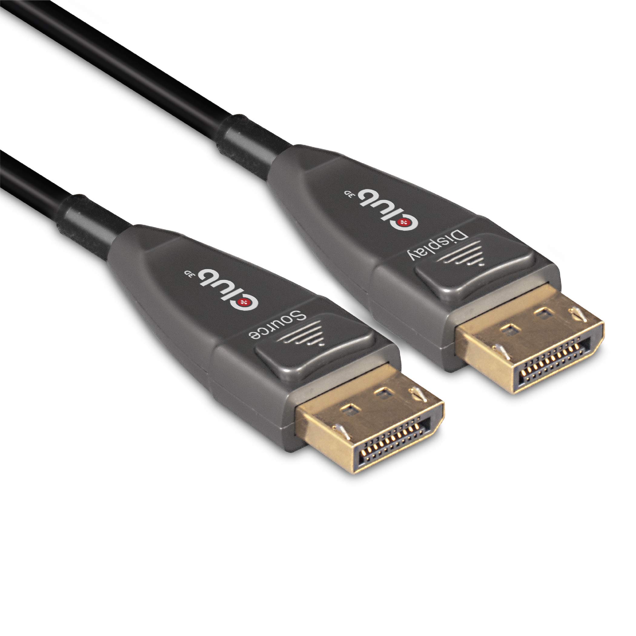 CLUB3D DisplayPort™ 1.4 Active Optical Cable HDR Unidirectional 4K120Hz 8K60Hz Male/Male 20 m