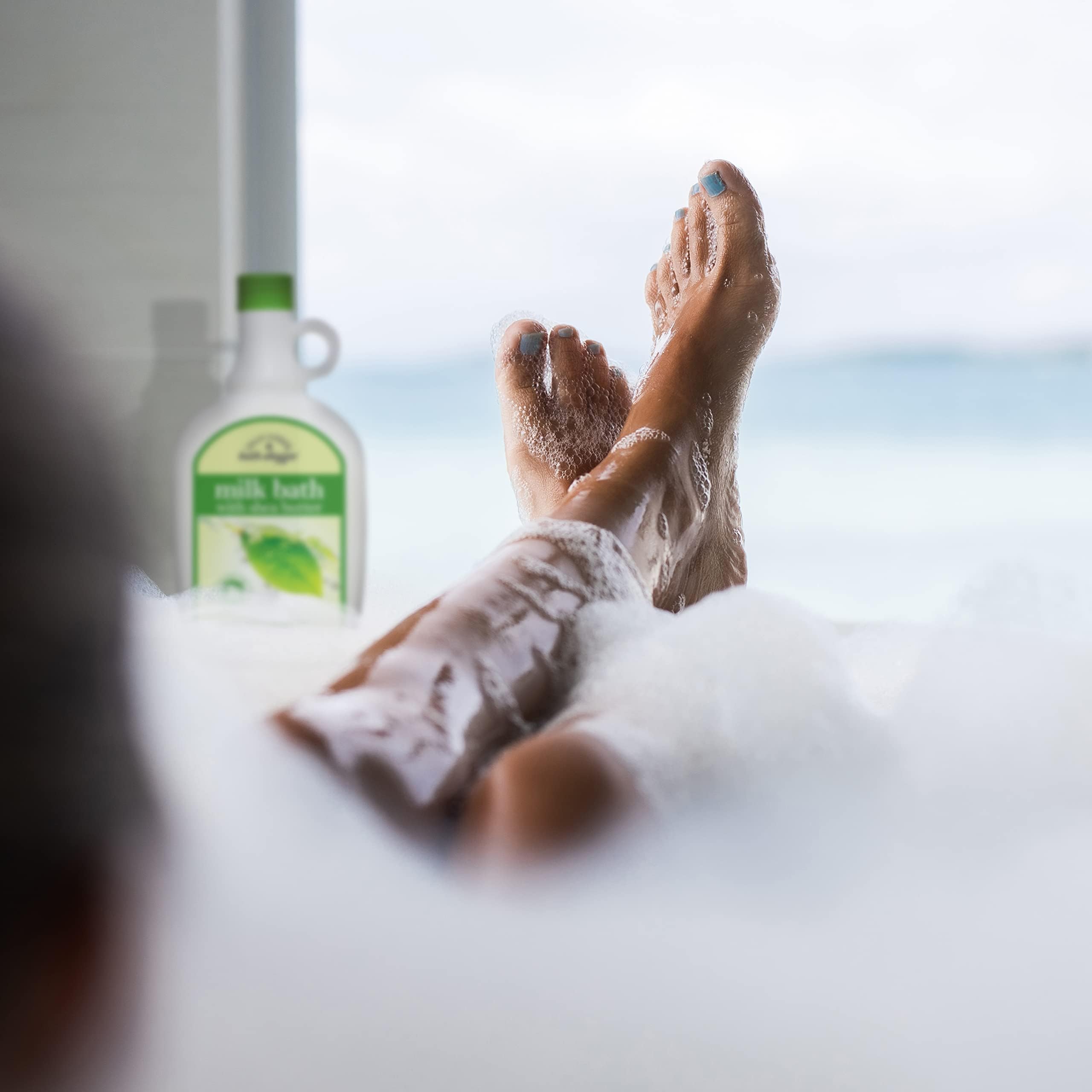 White Tea and Jasmine Foaming Milk Bath, 28 Fl Oz, Pack of 2