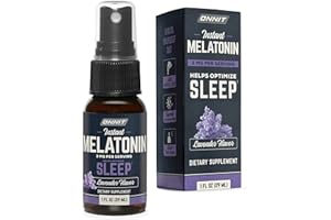 ONNIT Melatonin Instant Mist Liquid Sleep Aid Spray - Lavender