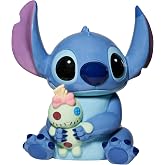 Department 56 Disney Ceramics Lilo and Stitch Holding Doll Sculpted Cookie Jar Canister, 11 Inch, Multicolor