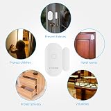 Fuers WiFi Door Window Alarm Sensor Magnetic Contact Alexa Google Home Tuya App view 5
