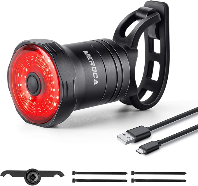 USB Rechargeable LED Bike Tail Light CUBELITE II Smart Bicycle Light