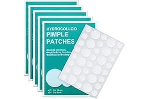 PICcircuit 180 Counts Pimple Patches for Face Hydrocolloid Acne Patches for face Invisible Zit Patches for Face Pimple Patch Acne Spot Treatment Patch Blemish Patches Cover Patches Stickers